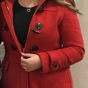 Deep Red/Orange Peacoat